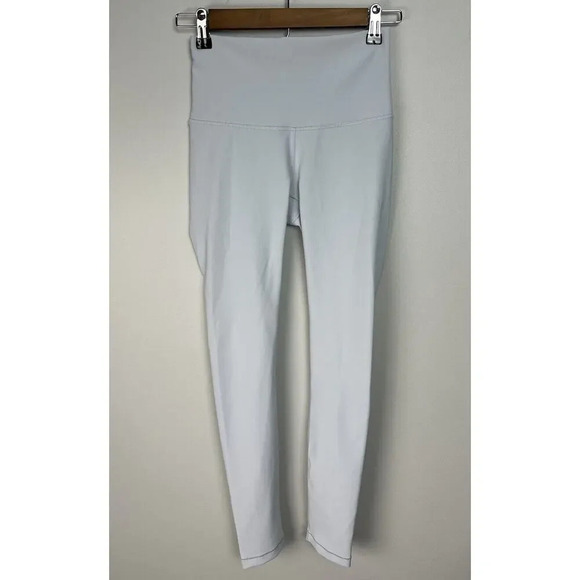 NWT Calia Essential Rib Legging High Rise 7/8 WAX32210 Grey Fog Size XS Women’s - Picture 1 of 7